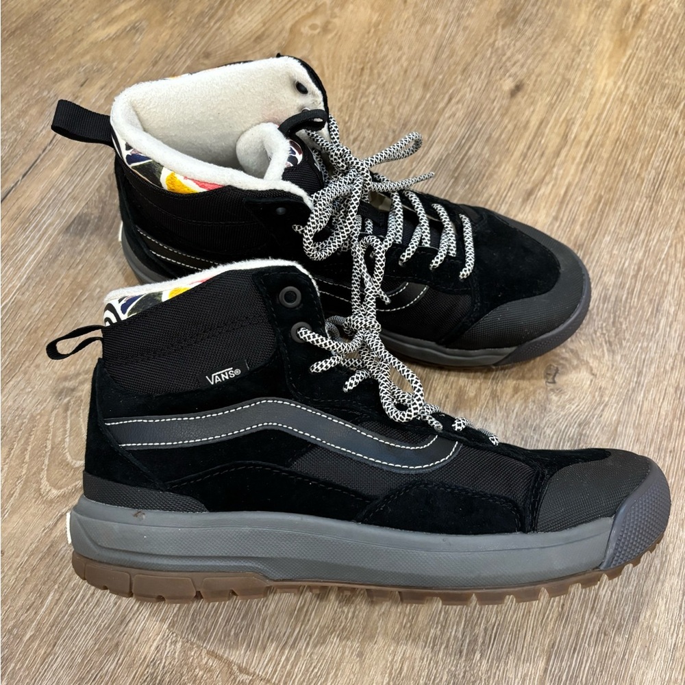 Vans Black High-Top Sneakers